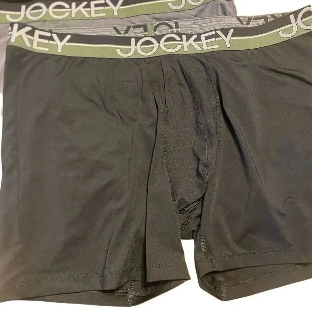 tommy john and Jockey boxer briefs set of 3 XL Black and grey